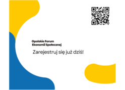 Kod QR Opolskie Forum Ekonomii Społecznej Zarejestruj się już dziś!